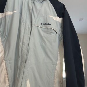 Columbia Navy and Light Gray Jacket